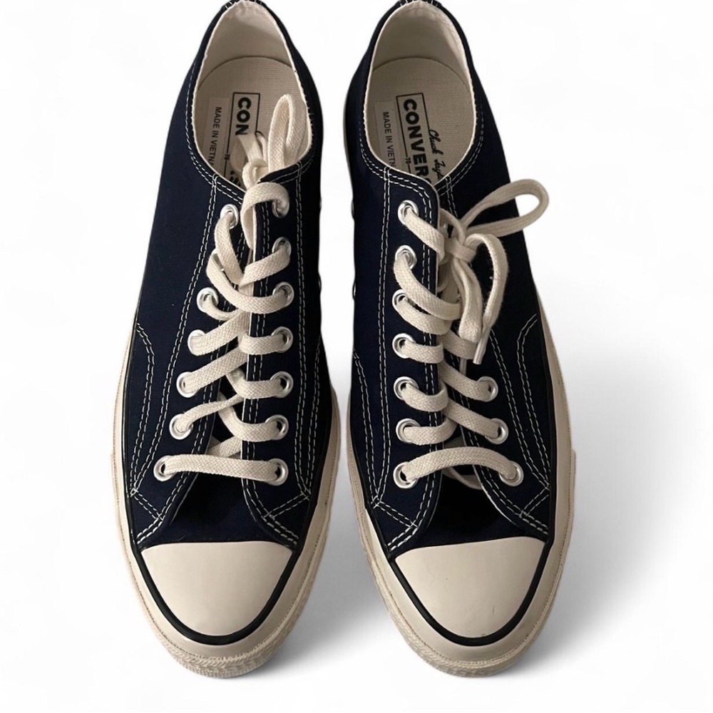 Converse Men's Dark Blue Canvas Sneakers